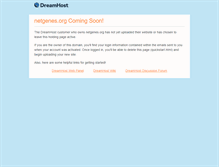 Tablet Screenshot of netgenes.org